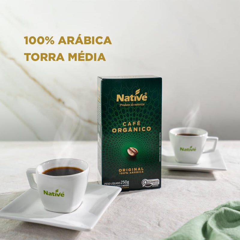 Café Moído Original Torrado E Orgânico Native 250g