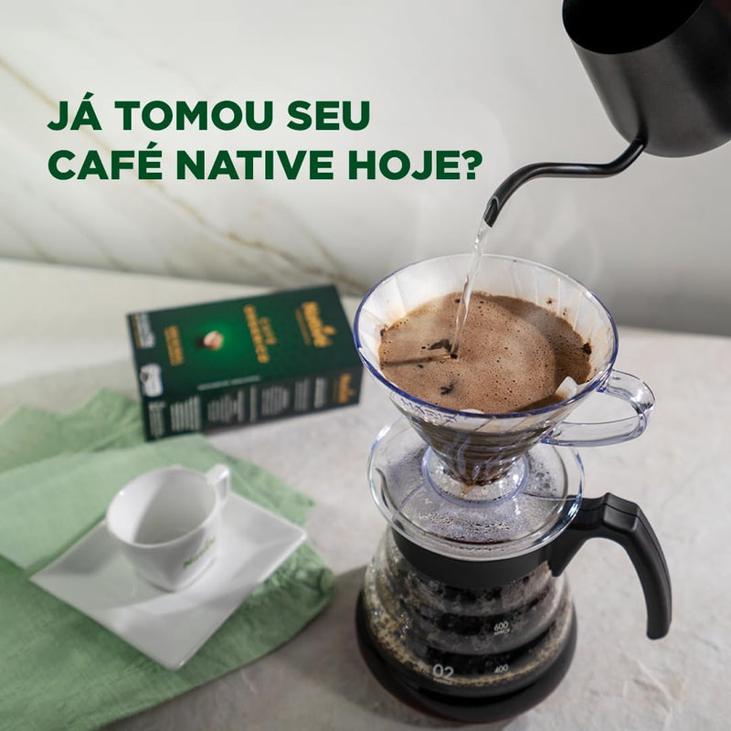 Café Moído Original Torrado E Orgânico Native 250g