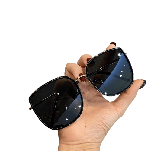 Óculos Oversized Preto
