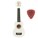 Ukulele Seven Soprano Suk-07 Wh Branco + Capa