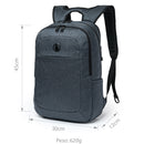 Mochila Volcom USB Notebook Cinza