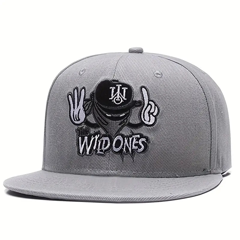 Snapback Wild Ones Hip Hop Cinza