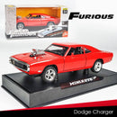Miniatura Carro Velozes e Furiosos Dodge Charger Vermelho