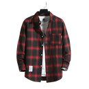 Camisa Social Xadrez Luck Co. Vinho