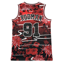 Regata NBA Chicago Bulls 91 Rodman Edição Limitada