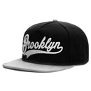 Snapback NYC Brooklyn Cinza Preto