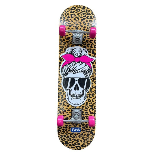 SKATE COMPLETO CAVEIRA SEMI PRO JUVENIL
