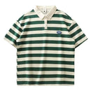 Camisa Polo Ouclo Stripe Listras Verde