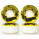 Rodas Black Sheep Amarelo Tubo 53mm 97a