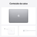 Macbook Air 13"  Processador M1 Apple CPU 8‑Core e GPU 7‑Core, 8 GB RAM, 256 GB) Cinza Espacial
