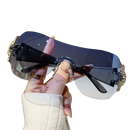 Óculos Y2K Transparente Gradual