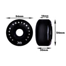 Rodas Ahead 54mm Preto 95A