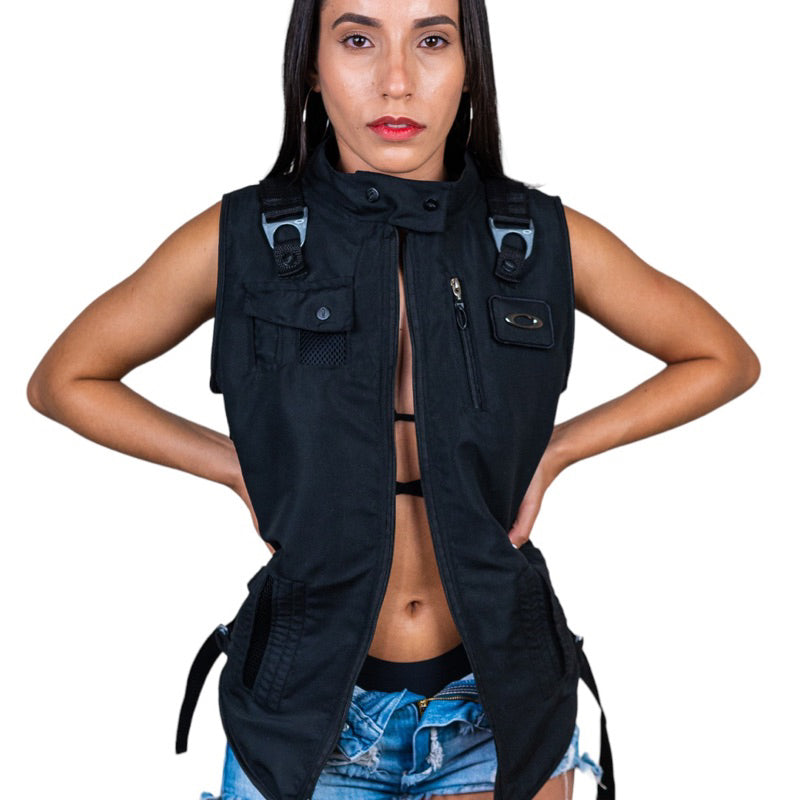 Colete Oakley AP Vest + 4 Tags Personalizadas