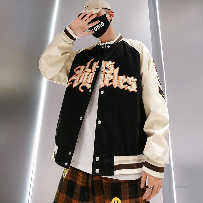 JAQUETA MOLETOM ONLY UP LOS ANGELES HIP HOP PRETO