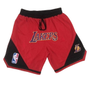 Calção NBA Los Angeles Lakers - Vermelho Preto