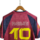 Camisa West Ham United Grená 2010 Retrô Iron Maiden