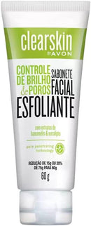 Sabonete Facial Esfoliante Avon Clearskin 60g