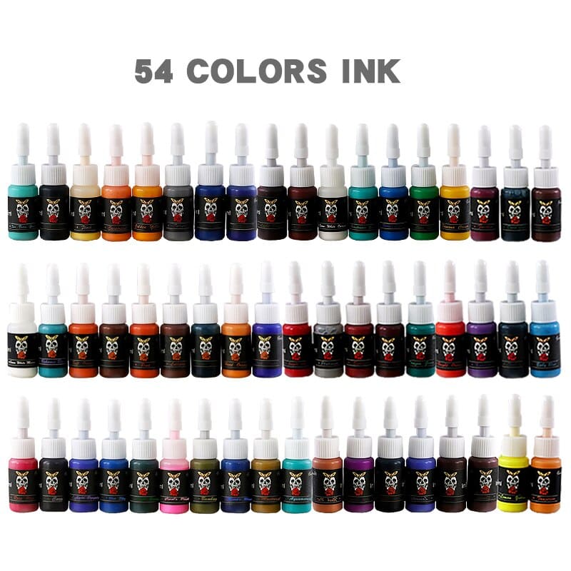 Tinta Skull Mixing Ink Natural 54 Unidades - SUPER PROMOÇÃO DE ATACADO