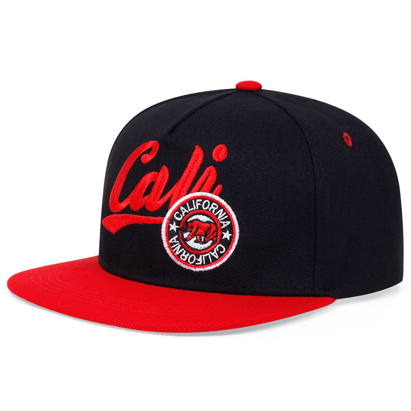 Snapback Californa Valley Preto Vermelho II