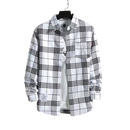 Camisa Social Xadrez Luck Co. Branco