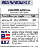 Vitamina Ultra D3 2.000 Ui 100 Vitgold 100 cápsulas