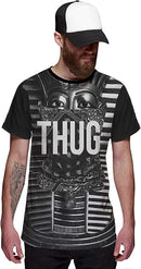 Camiseta Di Nuevo Faraó Thug Life Esfinge Bold