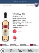 Vinho Australiano Rose Yellow Tail Pink Moscato 750ml