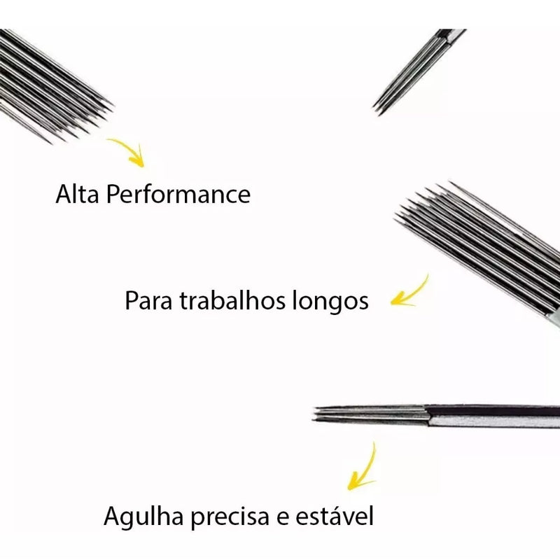 Agulhas Aston Machine - 50 unidades