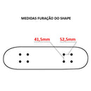 Shape Downhill Slide Longboard 40 Tail Nose Insanos C/ Lixa