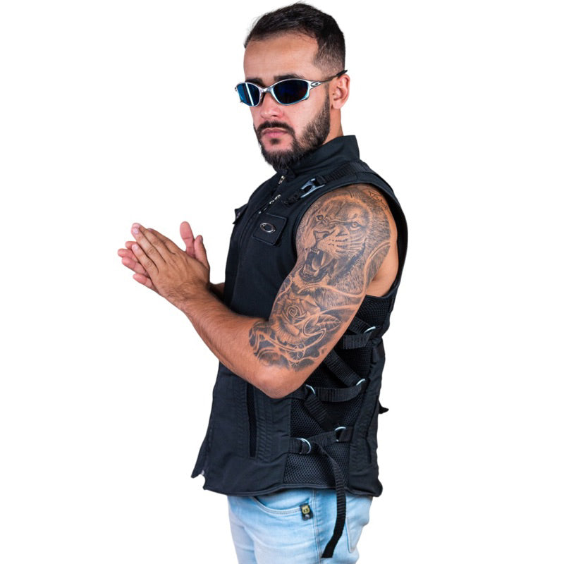 Colete Oakley AP Vest + 4 Tags Personalizadas