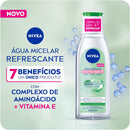 Água Micelar Solução de Limpeza Facial 7 em 1 Efeito Matte 200ml
