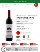 Vinho Português Pauliteiros Ribadouro 750Ml Tinto Seco