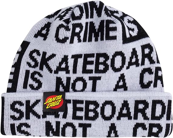 Gorro SANTA CRUZ Beanie Branco Original