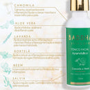 Tônico Facial Natural com Neem e Camomila Ayurveda 120ml