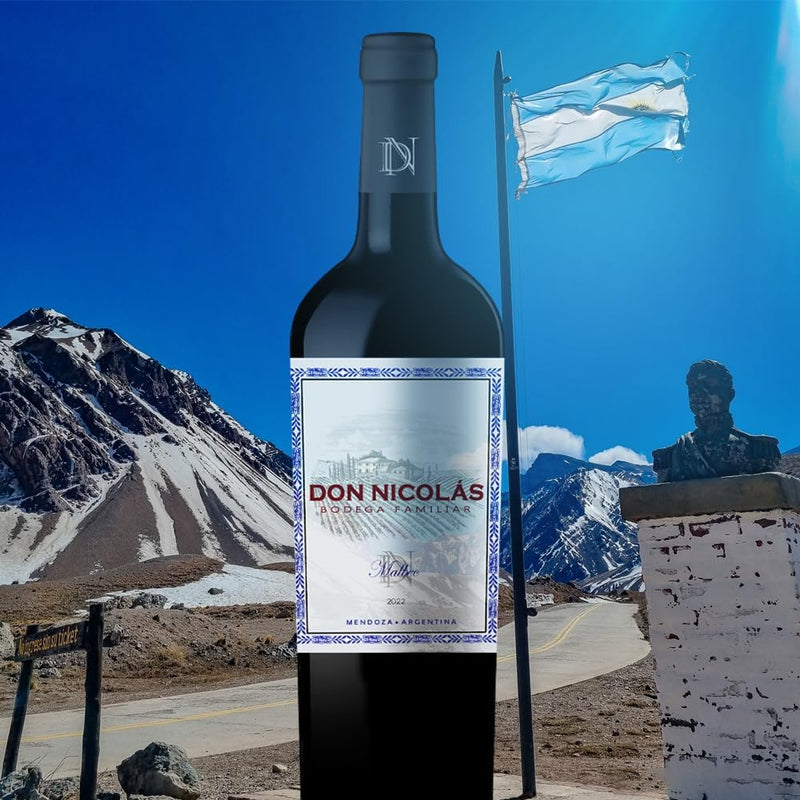 Vinho Tinto Argentino Don Nicolás Malbec 750Ml