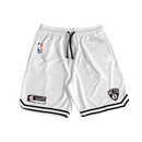 Calção Basquete NBA Nets - Branco