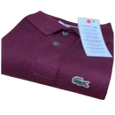 Camisa Polo Lacoste Classic - Preto/Roxo/Rosa/Amarelo/Vermelho/Marinho/Chumbo/Verde/Branco