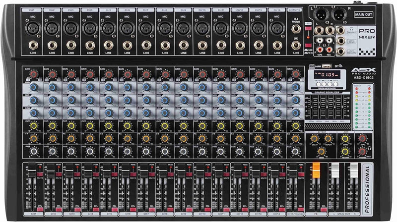 Mesa de Som KSR PRO Asx 16 Canais