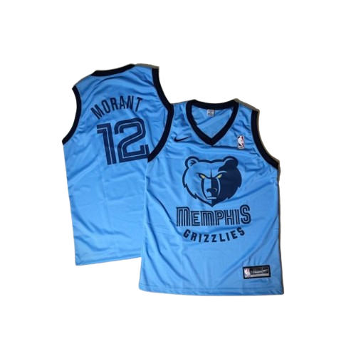 Regata NBA Memphis Grizzlies 12 Morant - Azul