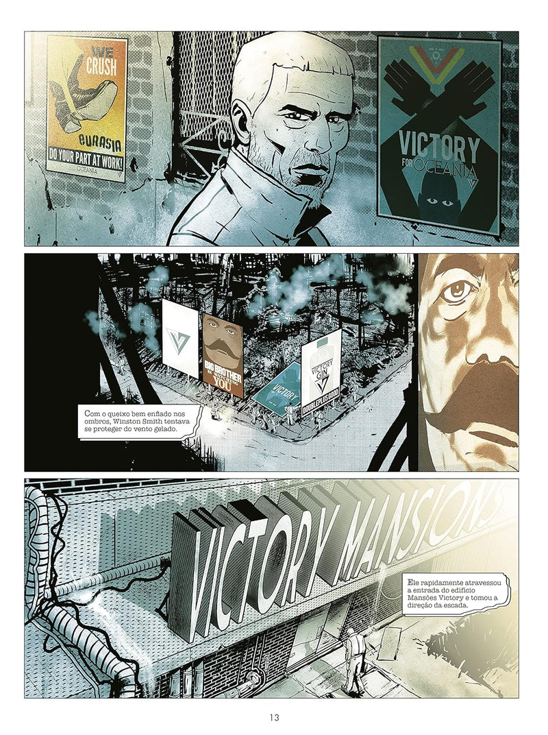HQ 1984, de George Orwell em Quadrinhos