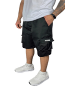 Bermuda Cargo Casual Hunter Preta