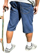 Bermuda Dazz Over Jeans  Azul