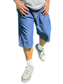 Bermuda Dazz Over Jeans  Azul