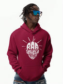 Moletom C/ Capuz Canguru Rap É Compromisso Sabotage - Vinho