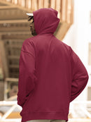 Moletom C/ Capuz Canguru Rap É Compromisso Sabotage - Vinho