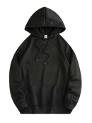 Moletom C/ Capuz Oversize Good Times Forever Preto