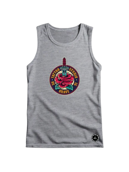 Regata TSM Cavada Brave Tattoo - Cinza