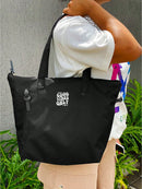 Bolsa Shopper Good Vibes Only de Ombro