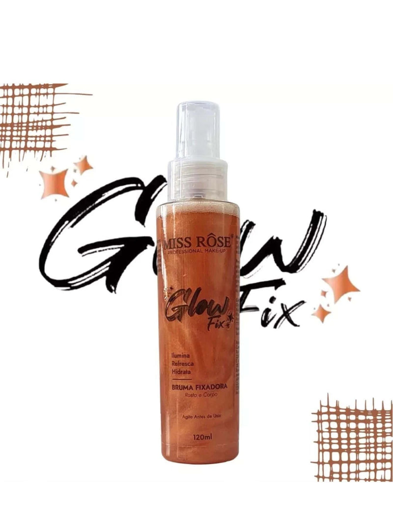 Bruma Facial Fixadora Iluminadora Miss Rose 120ml