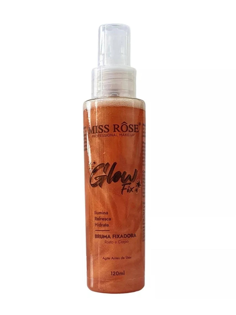 Bruma Facial Fixadora Iluminadora Miss Rose 120ml